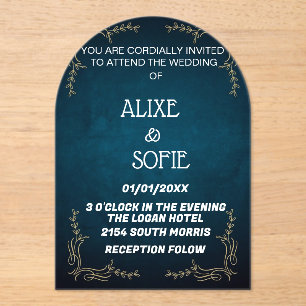 CLASSIC WEDDING INVITATION