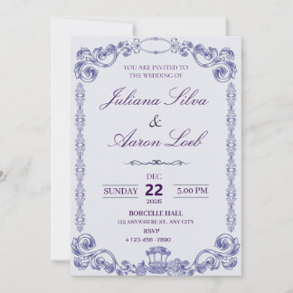 Classic Wedding Invitation 
