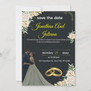 Classic Wedding Invitation 2025"