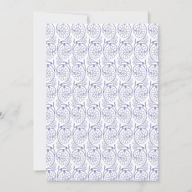 Classic Wedding Invitation | Editable English Desi (Front)