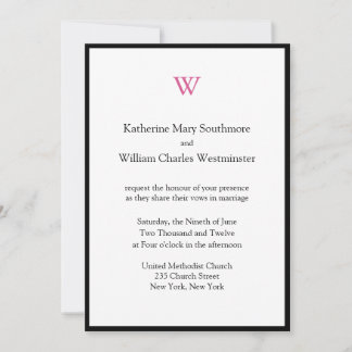 Classic Wedding Invitations