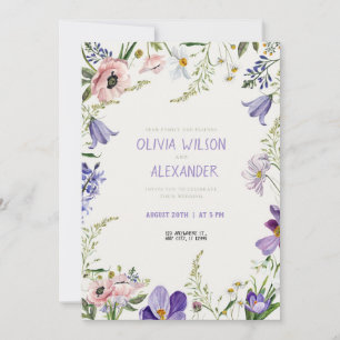 Classic Wedding Invitations with a Modern Touch