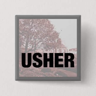 Classic Wedding Memories Usher Pin