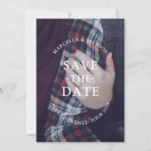 Classic Wedding Save the Date