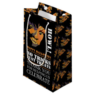 Classic Werewolf, Halloween Party Small Gift Bag