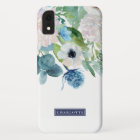 Classic White Flowers Personalised Name