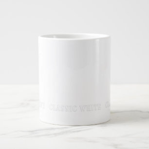 Classic White Logo Large Coffee Mug