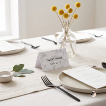 Classic White Modern Marble Pattern