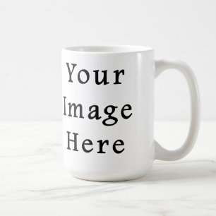 Classic White Mug 15 Ounce Cup - Customised Blank