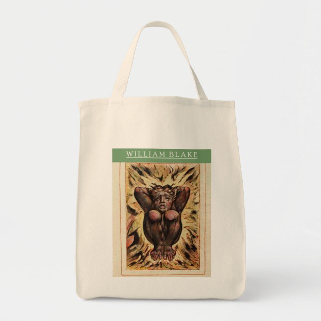 Classic William Blake First Book Of Urizen Tote Bag (Front)