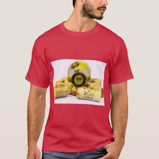 Classic Wine-Bottle Art Tee