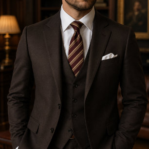 Classic Wine Red Wedding & Business Tie
