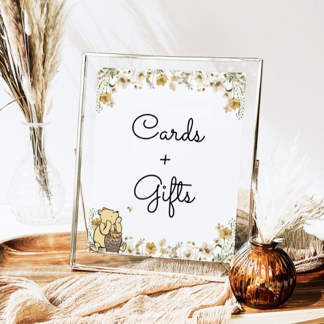 Classic Winnie-the-Pooh Cards And Gifts Sign (Creator Uploaded)