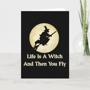 Classic Witch Saying Card