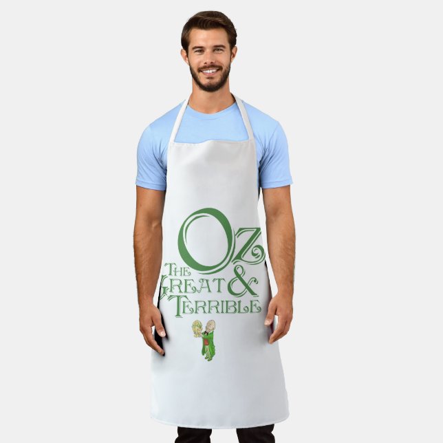 Classic Wizard of Oz BBQ Apron for men (Worn)