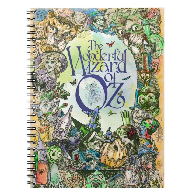 Classic Wizard of Oz Character Notebook (Front)
