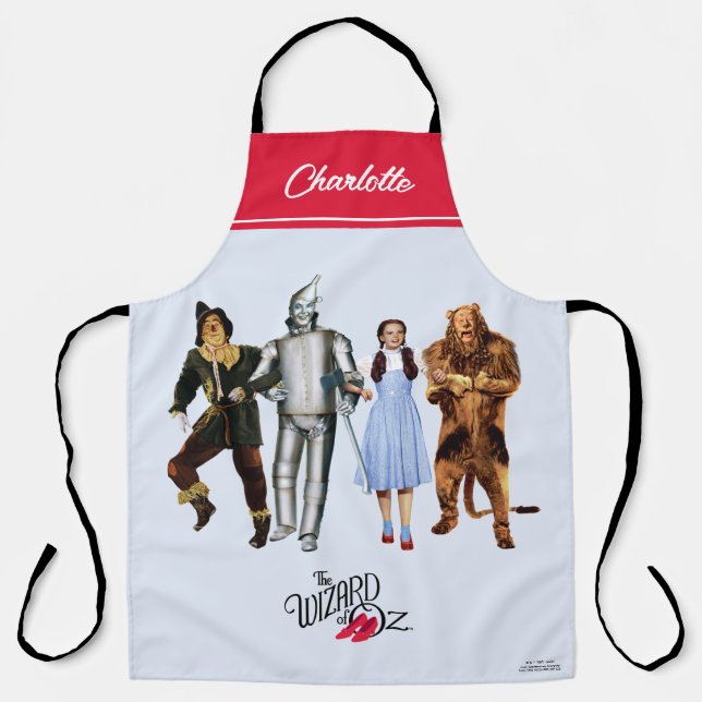 Classic Wizard of Oz Characters Apron (Front)