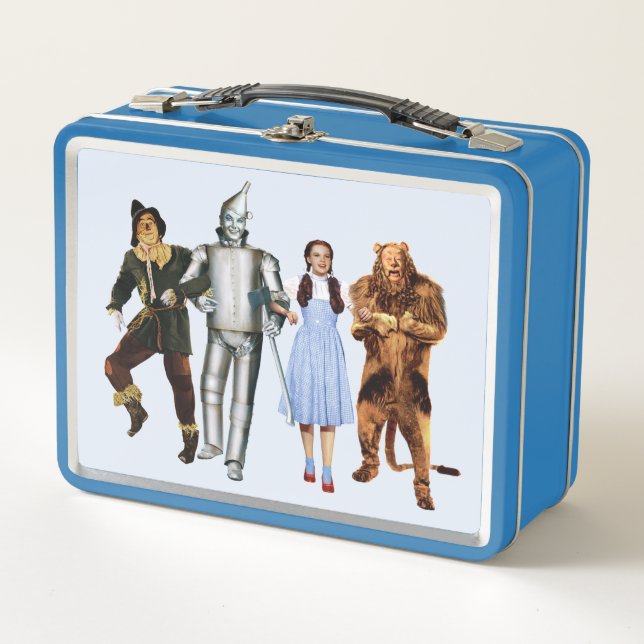 Classic Wizard of Oz Characters Metal Lunch Box (Front)