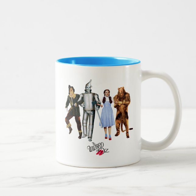 Classic Wizard of Oz Characters Two-Tone Coffee Mug (Right)