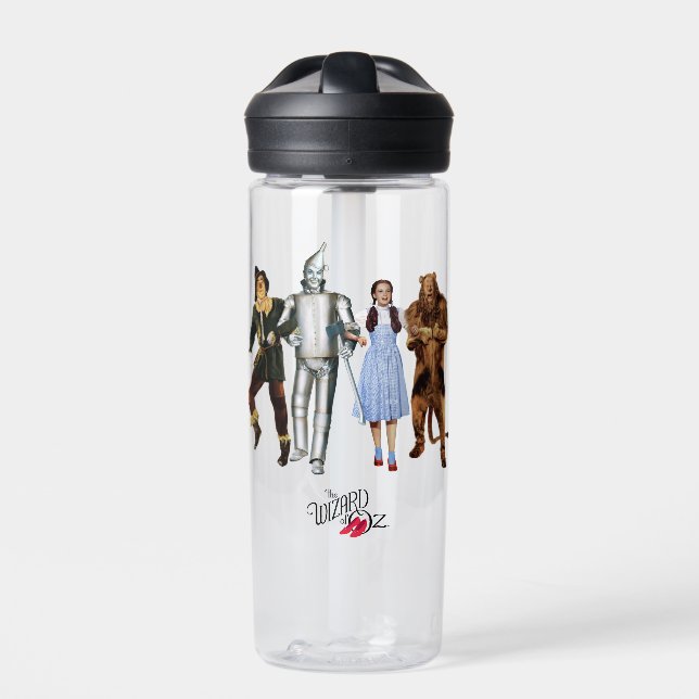 Classic Wizard of Oz Characters Water Bottle (Front)