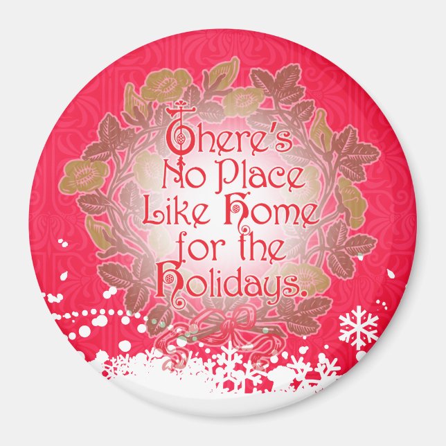 CLASSIC WIZARD OF OZ CHRISTMAS MAGNET (Front)
