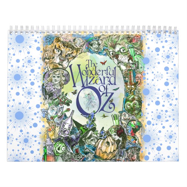 CLASSIC WIZARD of OZ HORIZONTAL - Any 12 Months! Calendar (Cover)