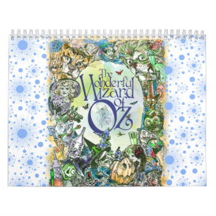 CLASSIC WIZARD of OZ HORIZONTAL - Any 12 Months! Calendar