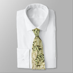 Classic Wm Morris Floral Tie