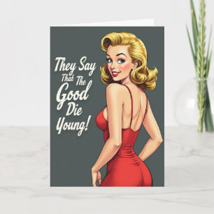 Classic Woman Birthday Card