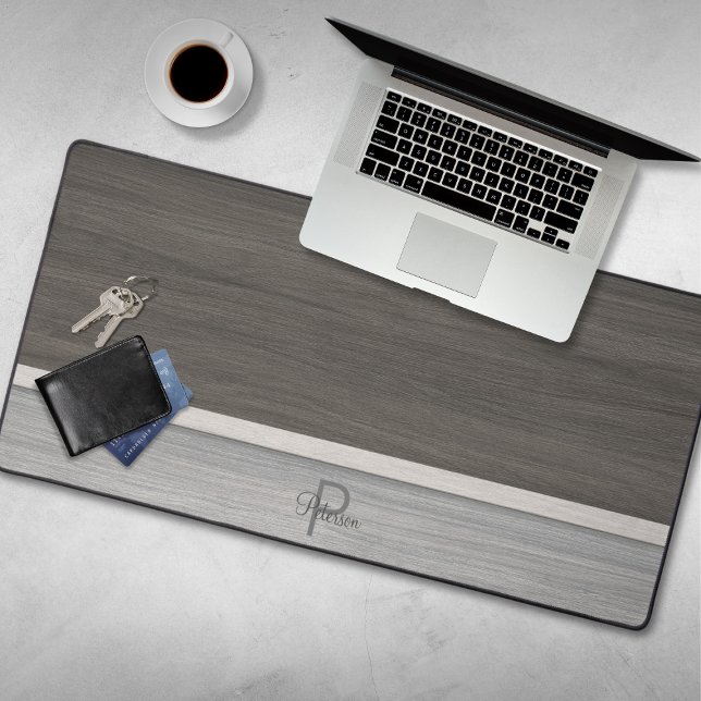 Classic Wood Hue Weathered Cedar Desk Mat (Creator Uploaded)