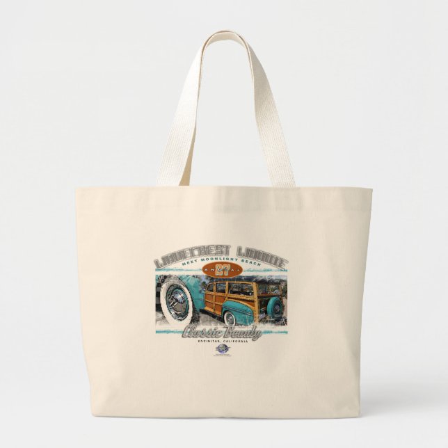 CLASSIC WOODIE LARGE TOTE BAG (Front)