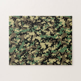 Classic Woodland Camo Puzzle