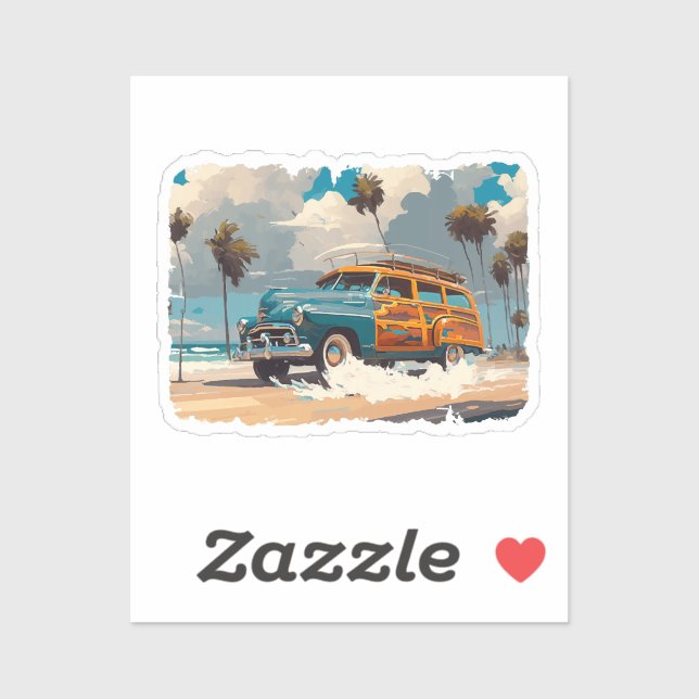 Classic Woody Wagon (Sheet)