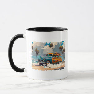 Classic Woody Wagon Mug