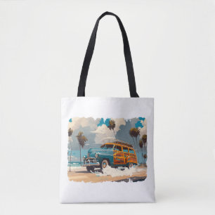 Classic Woody Wagon Tote Bag
