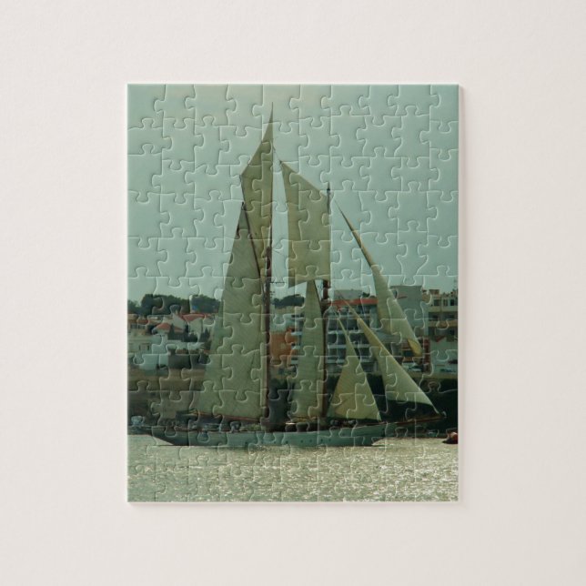 Classic Yacht Jigsaw Puzzle (Vertical)