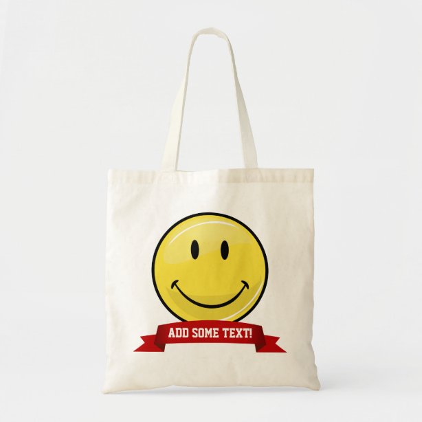 happy face bag