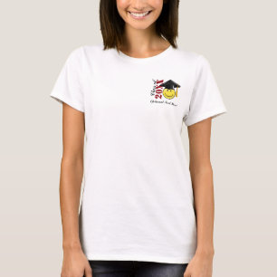 Classic Yellow Smiley With A Graduation Cap T-Shirt