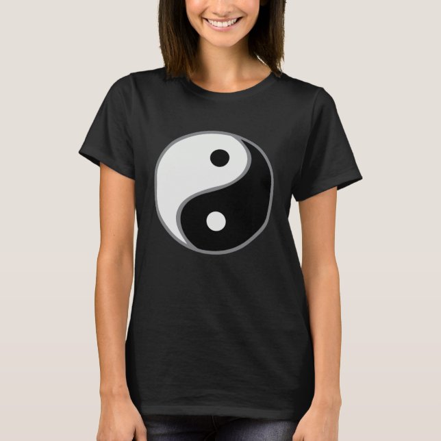 classic yinyang for balance life T-Shirt (Front)