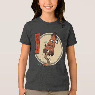 Classic Yokai Karakasa-obake- Japanese Folklore Tri-Blend Shirt