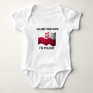 Classic You Bet Your Dupa Baby Bodysuit