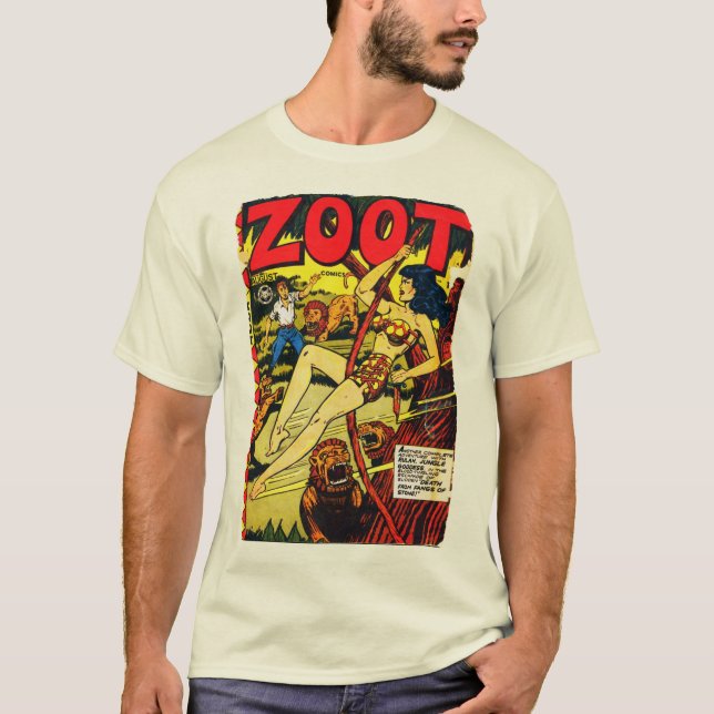 Classic ZOOT Comics T-Shirt (Front)