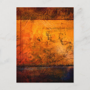 Classical Abstract Artwork Postcard