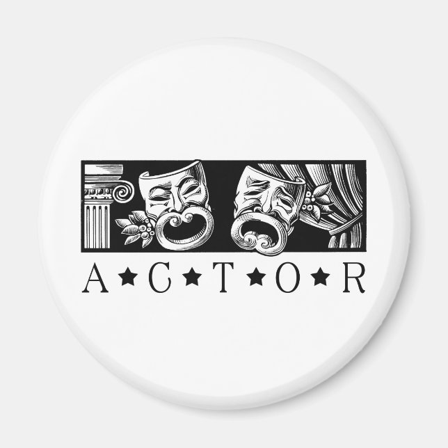 Classical Actor Magnet (Front)