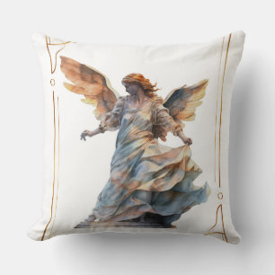 Classical Angel Statue Art Cushion