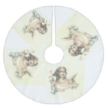 Classical Angel tree skirt
