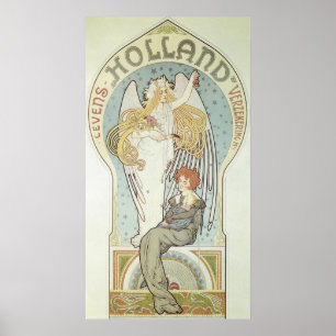 Classical Art Nouveau Holland Poster