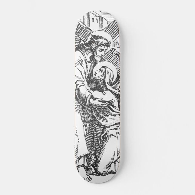 Classical Biblical Art Skateboard (Front)