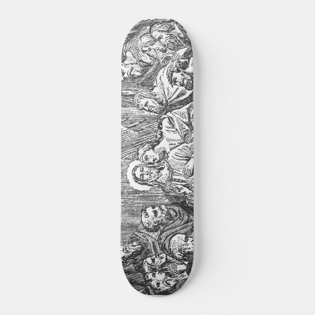 Classical Biblical Art Skateboard (Front)