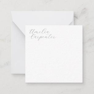 Classical Calligraphy Minimalist Professional Card